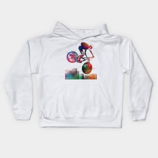 Cycling Bike sport art #cycling #sport #biking Kids Hoodie